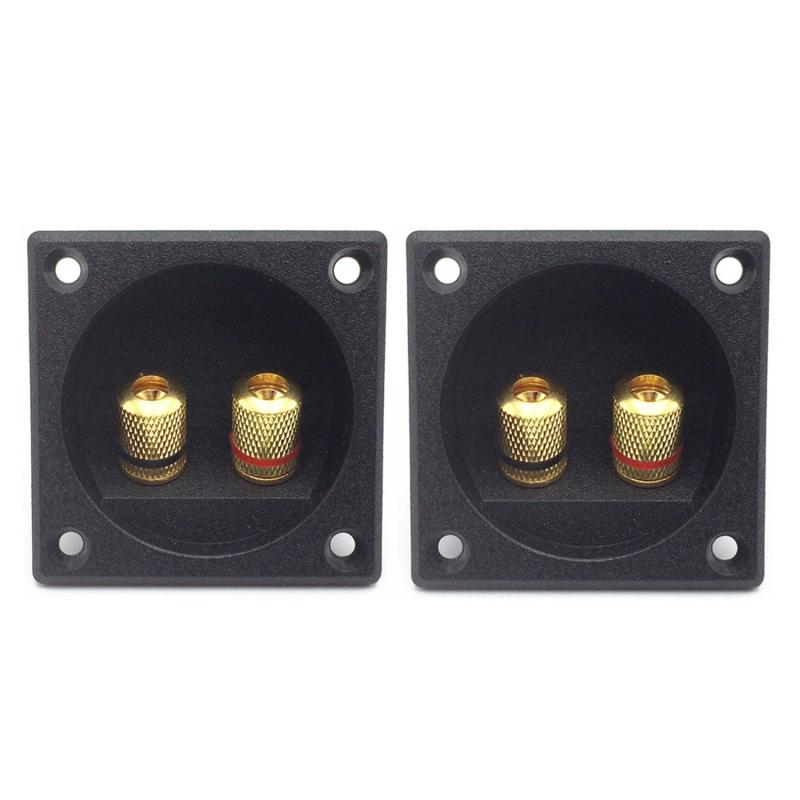 GeeSo スピーカー端子バインディングポストコネク 57mm*57m...(2.0)