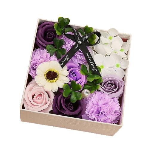 樂天商城 - 母の日のプレゼント ソープフラワー 母の日 記念日 誕生日プレゼント 女性 造花 出産祝い おしゃれ 結婚祝い 妻 贈り物 枯れない花 退職祝い 古希祝い 贈り物 敬老の日 ギフトボックス 小物