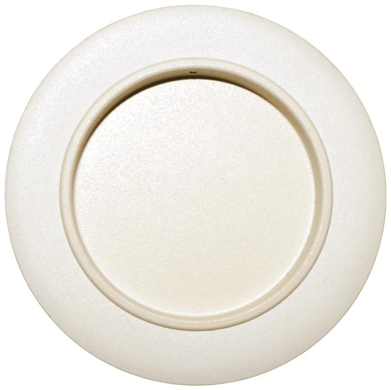 すこやかいろは ふすまの取っ手 引き手 1個 丸形 底寸法49ミリ ホワイト 白/襖 引手 和モダン 洋風 【簡単取り付け 引手釘付き】
