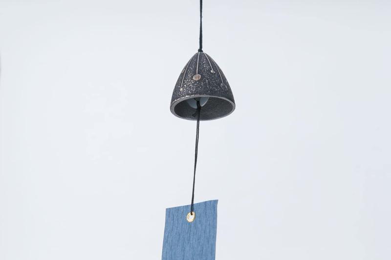 岩鋳(Iwachu) 風鈴 線香花火 金/黒 Φ5×(H)5cm 南部鉄器 27167 uminokaze-10014587 海の風ストア サンプル画像3