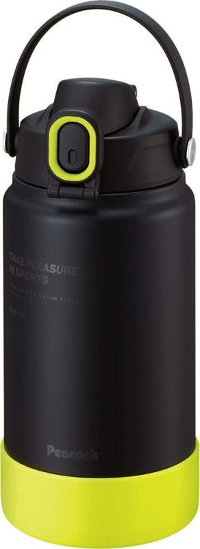乐天商城 - ピーコック魔法瓶工業 ステンレスボトル 大容量 1.5L ～ 2L 直飲み ステンレス 魔法瓶 水筒 AJG-R型