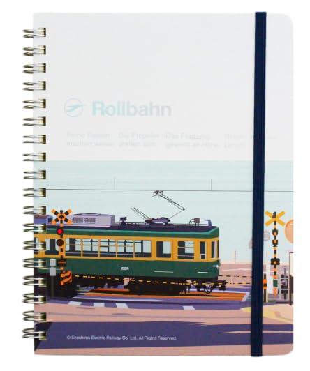 乐天商城 - Rollbahn デルフォニックス ロルバーン ポケット付メモL 江ノ電 踏切