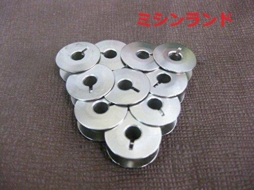 樂天商城 - 職業用、工業用ミシン　ボビン10個入【日本製】JUKI ジューキ　ブラザー　ジャノメ　シンガー用　共通です。
