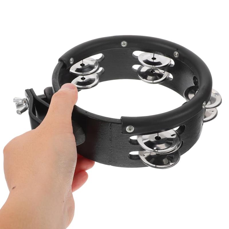 Alasum ハイハットタンバリン ドラムセット タンバリン 楽器 ハンドベル 取り付けやすい ドラム アクセサリー 6インチ ダンス 踊り uminokaze-10112838 海の風ストア サンプル画像3