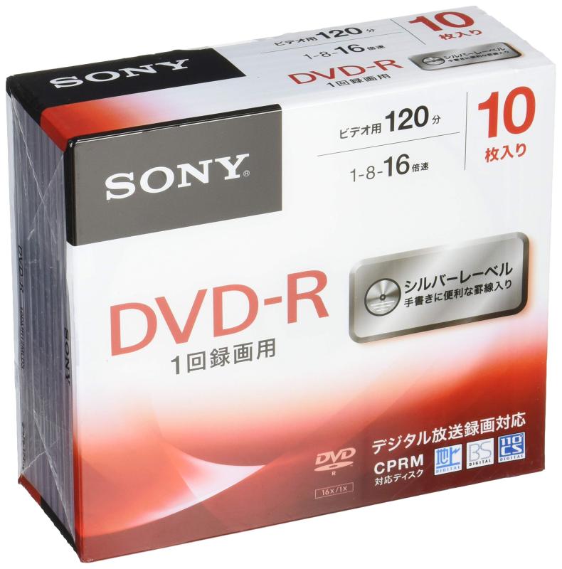 乐天商城 - SONY ビデオ用DVD-R CPRM対応 120分 DMR12MLDシリーズ