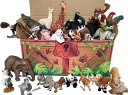 シュライヒ 動物 フィギュア 20点 セット 詰め合わせ Wild Life FARM WORLD schleich 宝箱 誕生日 プレゼント イベント クリスマス ぴきしぇも (アドベンチャー)
