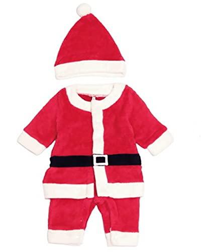 乐天商城 - ベビー服 キッズ ファッション コスプレ サンタ ロンパース クリスマス コスチューム IC210600 サイズ90