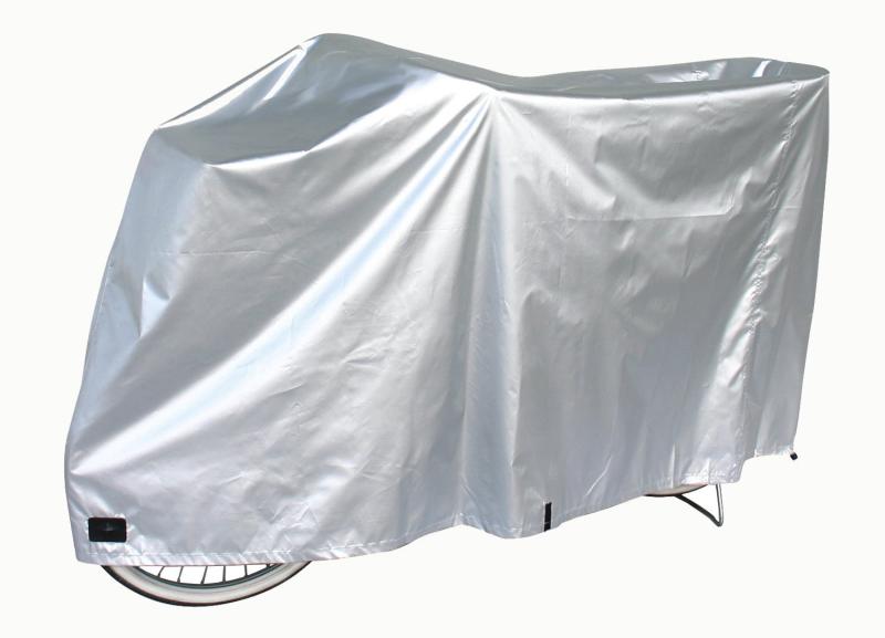 サギサカ(SAGISAKA) 自転車用 自転車カバー 布製サイクルカバー タフタ シルバー