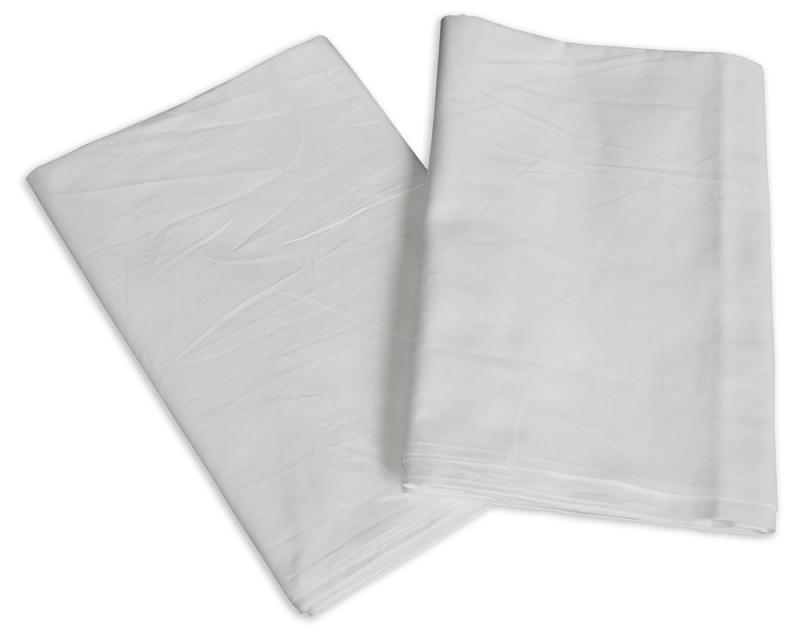 樂天商城 - 業務用 フラットシーツ (小分け売り) 【2点セット】 敷布団用 綿100% シングルサイズ ホワイト (150cm×250cm)