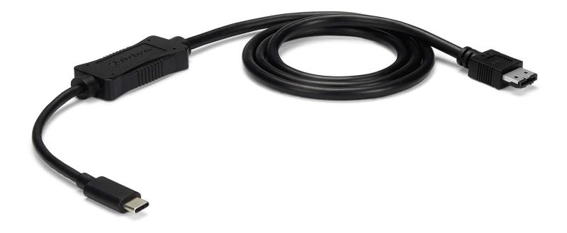 樂天商城 - StarTech.com USBケーブル/USB-C - eSATA/HDD/SSD/ODDドライブ用/5 Gbps/TB3