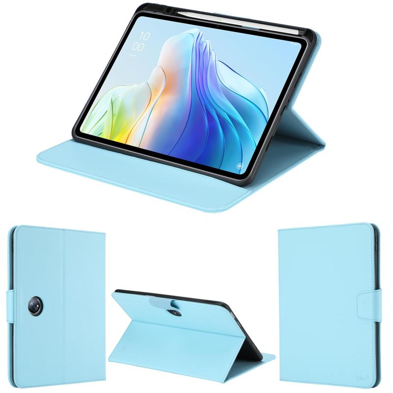 wisers OPPO Pad 2 専用タブレットケース 11.6インチ 対応 (保護フィルム 付き/スタンドタイプ) タブレットカバー 2023 2024 年 新型