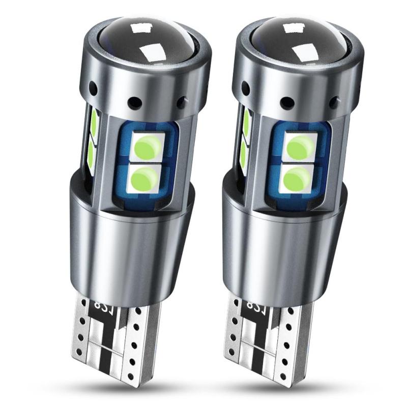 樂天商城 - Nanpoku T10 LED 爆光 12V 24V ポジションランプ ルームランプ CANBUS キャンセラー内蔵 無極性 レンズ付き 3030 SMD 2.4W