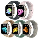 5本セットApple Watch バンドコンパチブル アップルウォッチ バンド、シリコン製スポーツバンド38mm 40mm 41mm 42mm 44mm 45m...