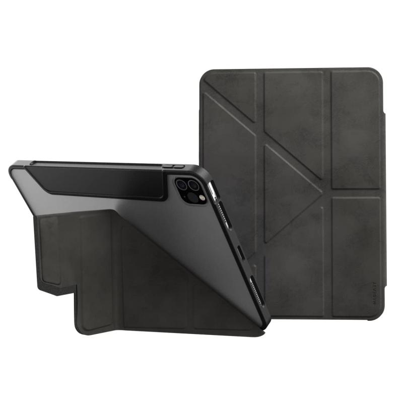 【MagEasy】 iPad Air 第5世代 Air4 / iPad Pro 11 2022 2021 対応 ケース 手帳型 オートスリープ スリム 保護 カバー Apple Pencil 2 充電 可能 ホルダー / 4段階 角度 変更 スタンド 付
