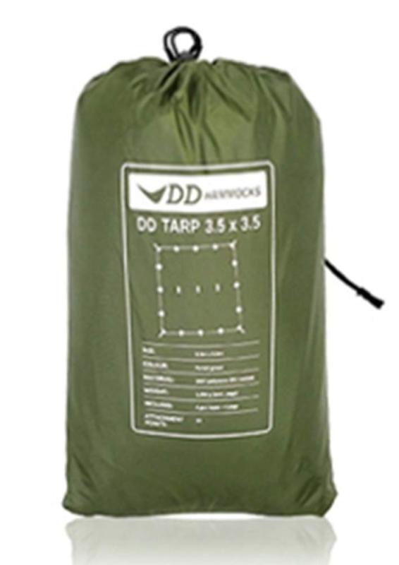 DD Hammocks DD Tarp タープ 3.5 x 3.5 広々としたハンモックシェルター XLハンモックにも対応 軽量な防水タープ 耐水性 3000mm 並行輸入品