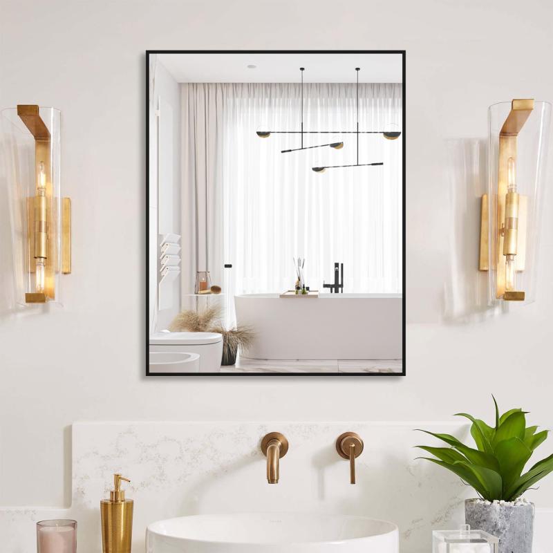 BEAUTMEウォールミラー、バスルームミラー、壁掛けミラー