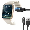 Lamshaw for Topakaスマートウォッチ ケーブル, USB 磁気充電ケーブル 磁気吸着 1メートル Topaka 2023年10月NEWモデル1....