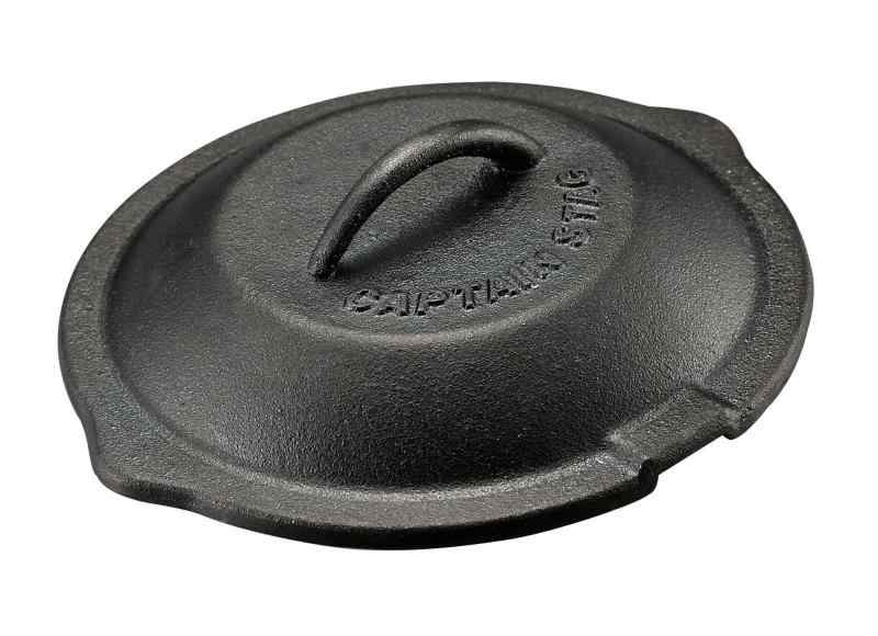 樂天商城 - キャプテンスタッグ グランピング キッチン用品 スキレット カバー ミニ フライパン 蓋UG-3017 15cm