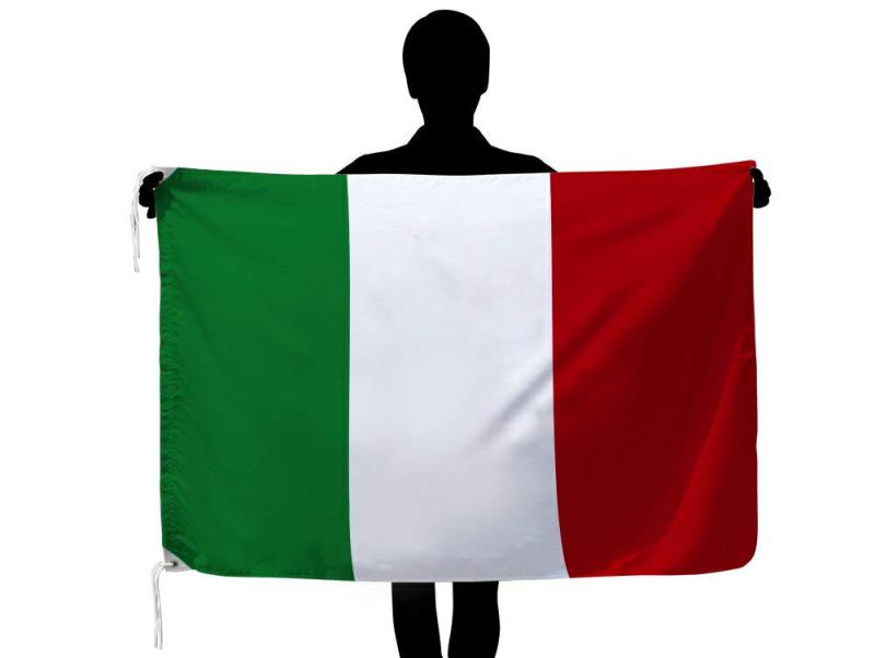 イタリア国旗 NO2 トリコローレ 大型サイズ:90×135cm 高級テトロン製 日本製