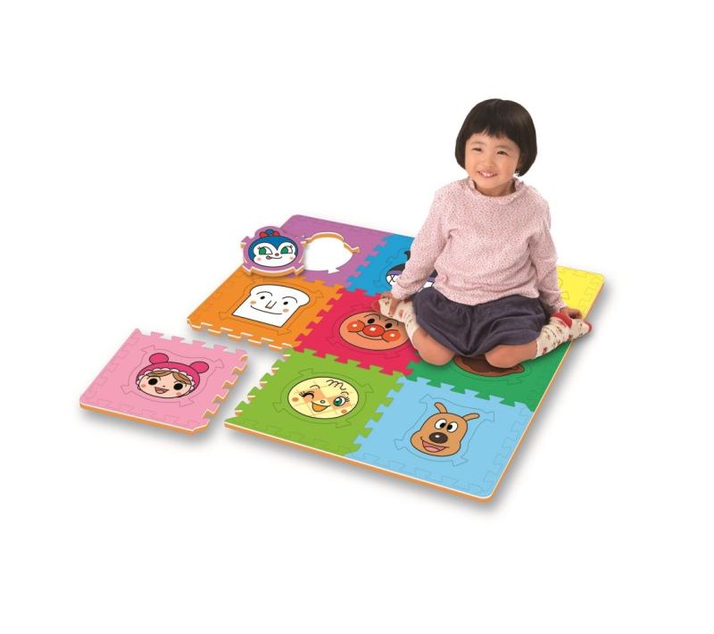 アンパンマンとなかまたち パズルであそぼう やわらかマット