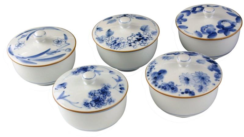 京焼 清水焼 湯呑み お茶呑茶碗 (化粧箱入)