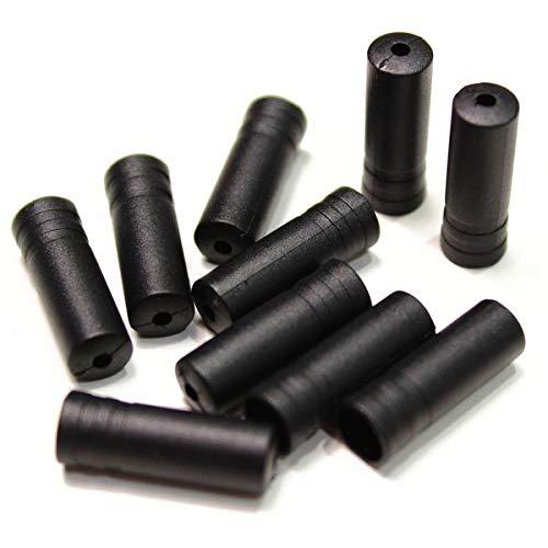 クエイサー(Quaxar) ACC9058 樹脂製アウターキャップ 10個入り サイズ：5mm ブラック(4.0)