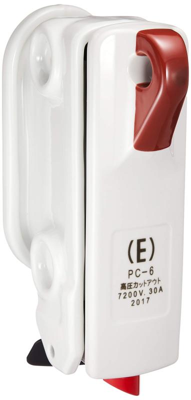 乐天商城 - エナジーサポート 箱型高圧カットアウト金具付 30A PC-6-30