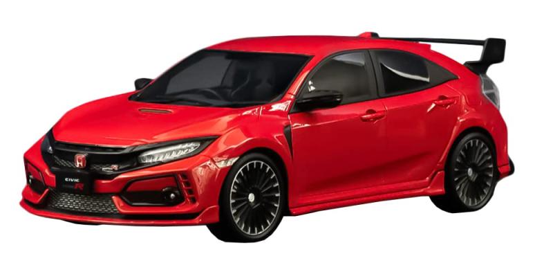 樂天商城 - POP RACE 1/18 FK8 Civic Type R Red 完成品 PR18-FK8M-RED