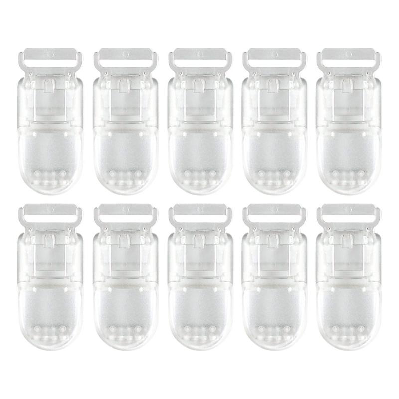 樂天商城 - ワンタッチクリップ 平テープ用 15mm プラスチック製 (10個入り)