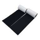 UZIPAL 面ファスナー 両面テープ 幅11cm×長さ1m オスメスセット 超強力 粘着 防水 耐熱 業務用 家庭用 DIY用(ブラック)(3)