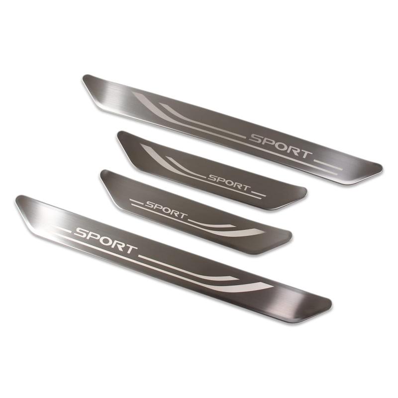 RUIQ レクサス新型 NX250/NX350/NX350h/NX450h+ 専用 内装 ステンレスステップ ガーニッシュ サイドステップガーニッシュ 外側 LEXUS NX 専用設計