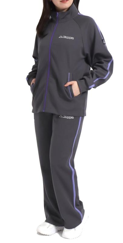 [カッパ] ジャージ レディース 上下 セットアップ スポーツウェア トレーニングウェア 部屋着 ルームウ..