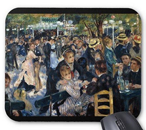 ルノワール『 ムーラン・ド・ラ・ギャレットの舞踏会 』のマウスパッド：フォトパッド（世界の名画シリーズ）