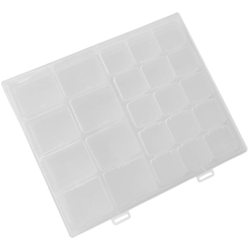 ビーズケース 小物入れ ダイヤモンドアートツール 透明 ネイルケース クリア ジュエリー 釣りフック ビーズアクセサリー収納 雑貨入れ