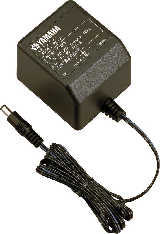 ヤマハ YAMAHA 電源アダプター PA-3C 電源規格:DC12V/700mA ヤマハの電子ピアノの電源供給に電源規格:DC12V/700mA重量:0.45kg
