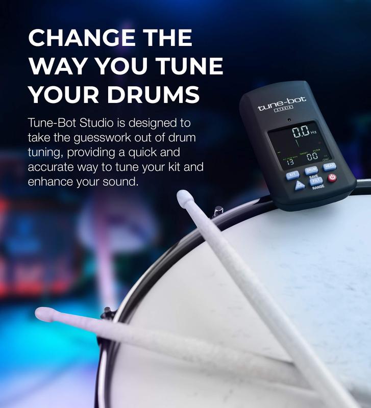 Overtone Labs ドラム用チューナー tune-bot studio