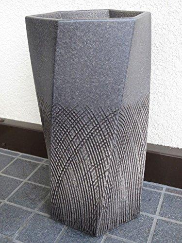 樂天商城 - 陶器傘立て 櫛目ひねり六角 しがらき焼