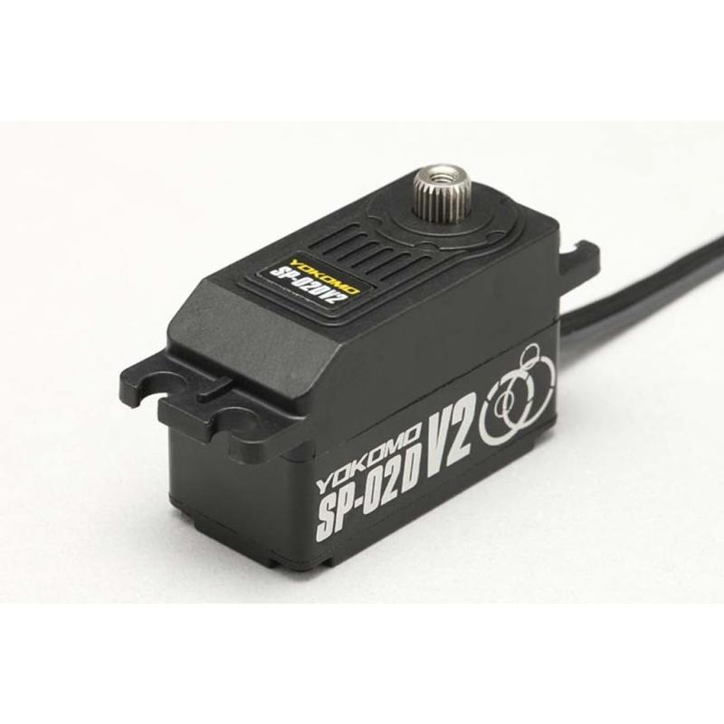 ヨコモ ドリフト用プログラマブル ステアリングサーボ SP-02D バージョン2(ブラック) 品番SP-02DV2A