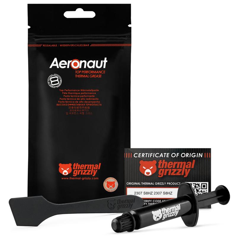 乐天商城 - 【正規品 親和産業】 Thermal Grizzly ドイツ高性能グリスのスタンダードモデル Aeronaut 1g