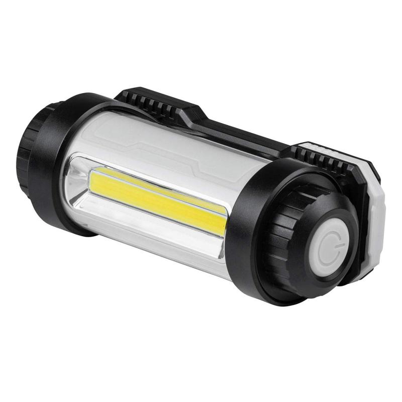 乐天商城 - サンワダイレクト LED作業灯【乾電池式】マグネット/フック 防滴IPX4 最大350ルーメン COBチップ 角度調整 800-LED037