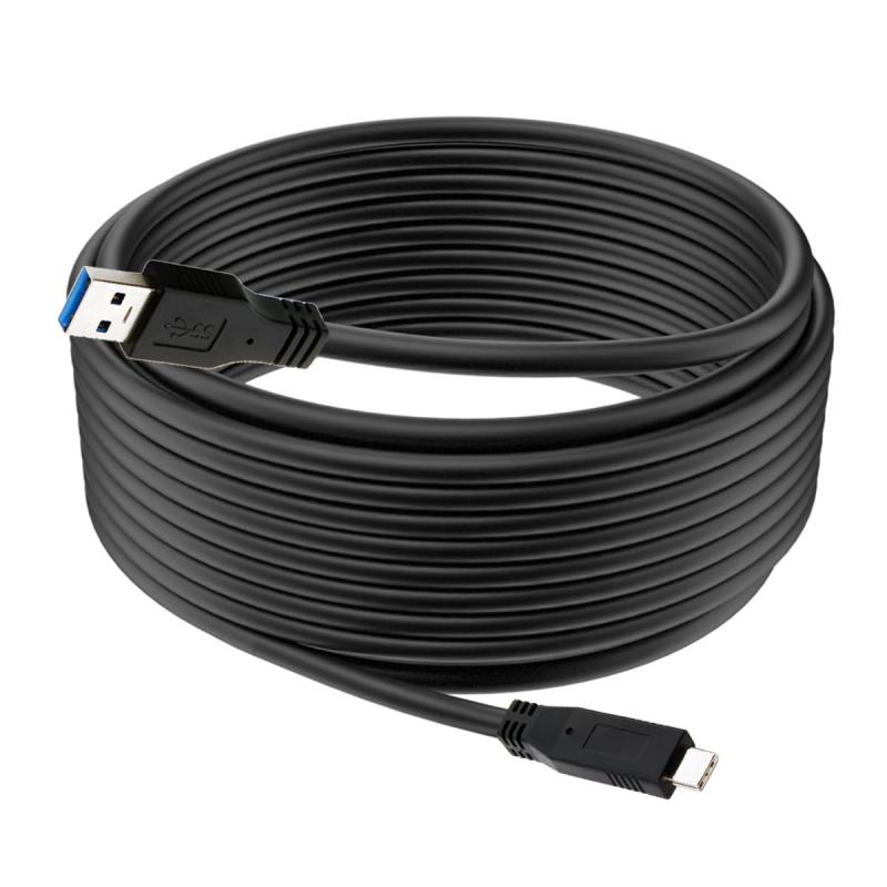 Xiwai [5m/8m] USB-C USB 3.1 Type C オス - USB3.0 Type A オス データ GL3523 リピーターケーブル タブレット & 電話 & ハードディスクドライブ用