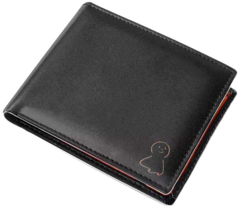 [Aarpuis] メンズ財布 2つ折り 牛革長財布 快適で耐久性あり 晴れた日のこびとねずみ祝福柄 男性へのギフト