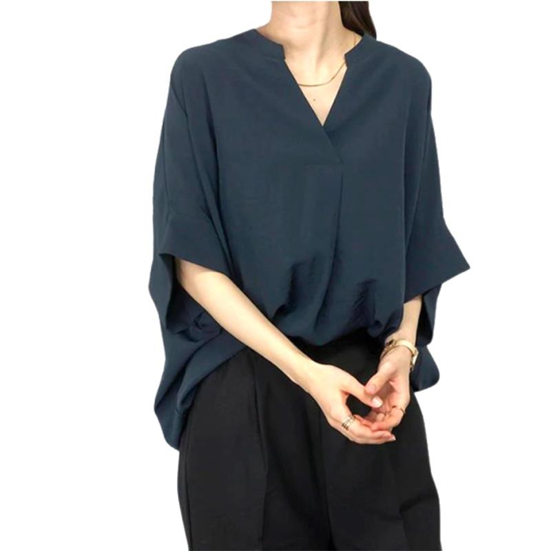 乐天商城 - [Grcemlvfe] シャツ ブラウス レディース 長袖 シフォン リボン ブラウス 爽やか トップス おしゃれ 大きいサイズ ボウタイ リボンブラウス カジュアル
