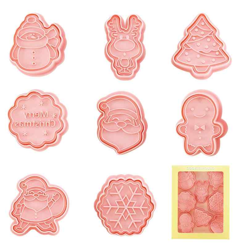 クリスマスクッキー型 ビスケット型 製菓用品 手作り DIY 型抜き 製菓用品 8個セット ヘラジカ クリス..