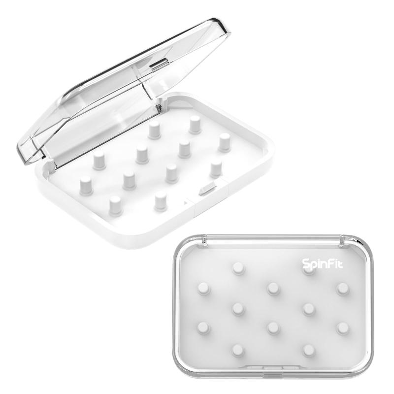乐天商城 - SpinFit スピンフィット Tip Pod イヤーピース収納専用ケース 小物入れ用 BPAフリー素材採用 SpinFitポーチ付き