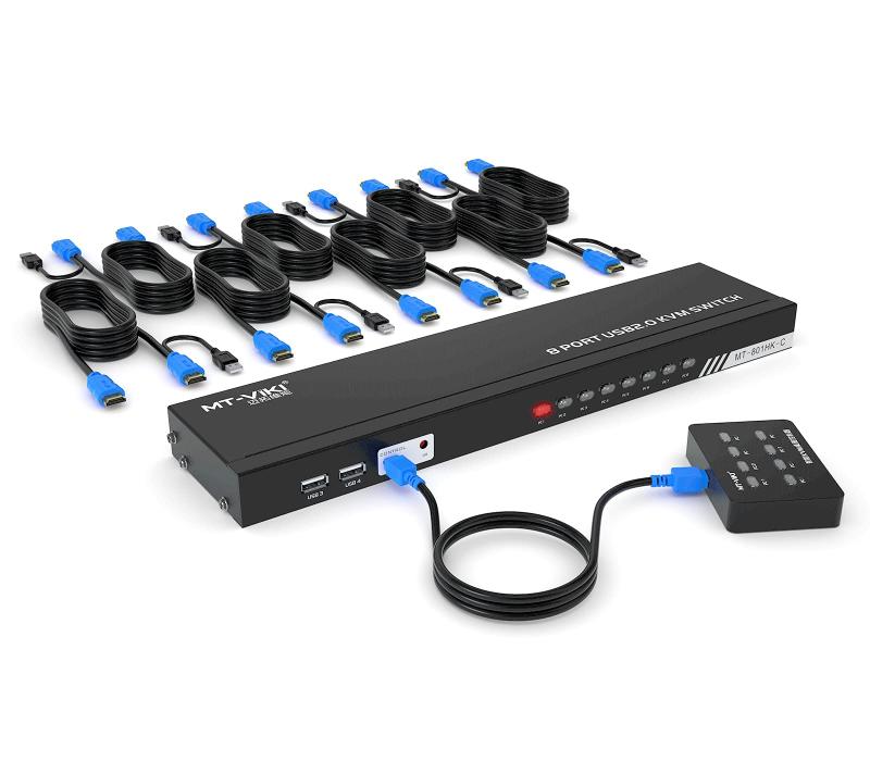樂天商城 - KVMスイッチ HDMI 8ポート8入力1出力