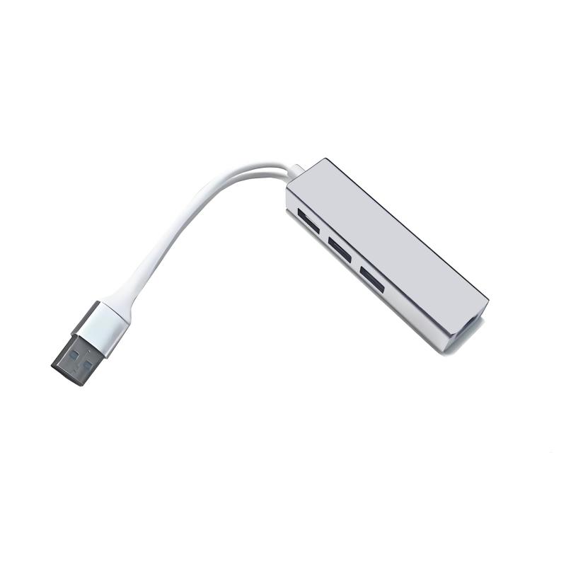有線LANアダプター lanポート usb3.0 ハブ usb lan イーサネットアダプタ lanケーブル イーサネットギガビット 10 100 1000Mbps超高速 4-in-1 LANケーブル USB3.0ポート*3 5Gbps高速転送