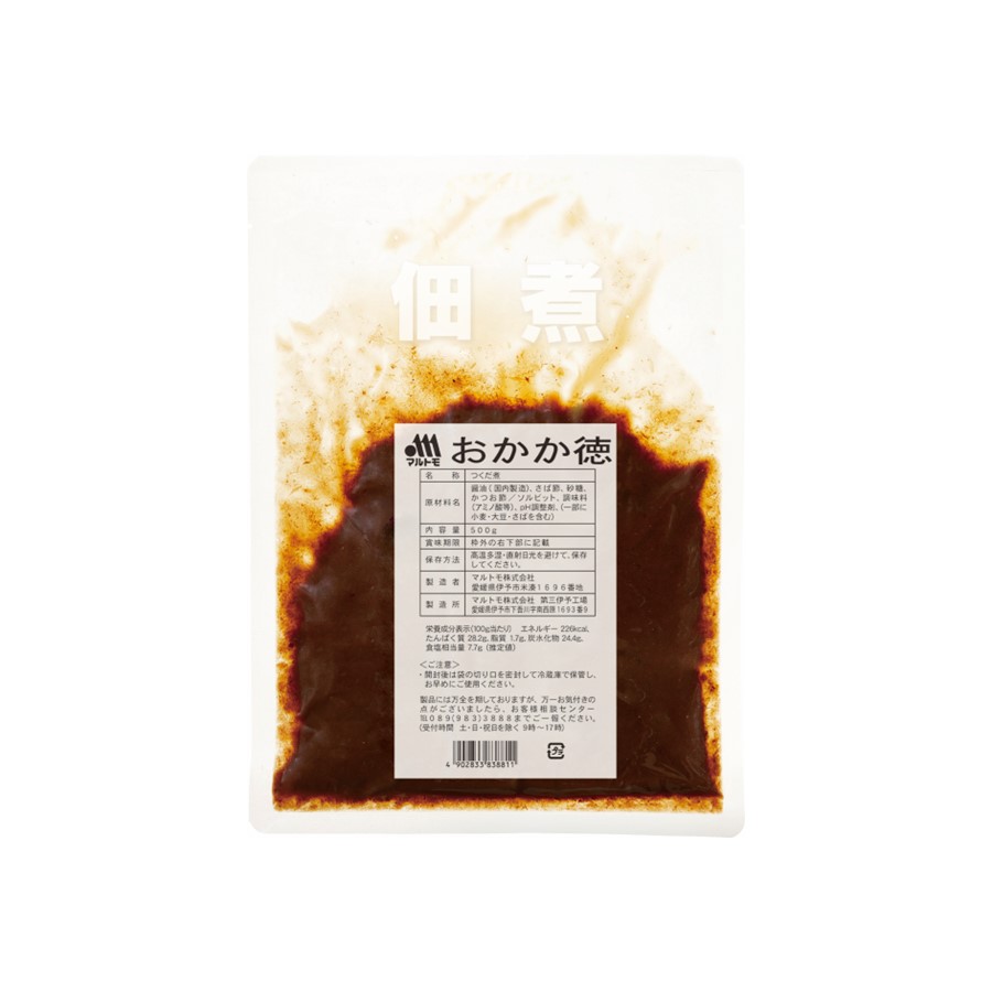 マルトモ おかか徳 500g（非在庫品）｜マルトモ海幸倶楽部｜業務用 おかか ふりかけ 鰹節 さば節