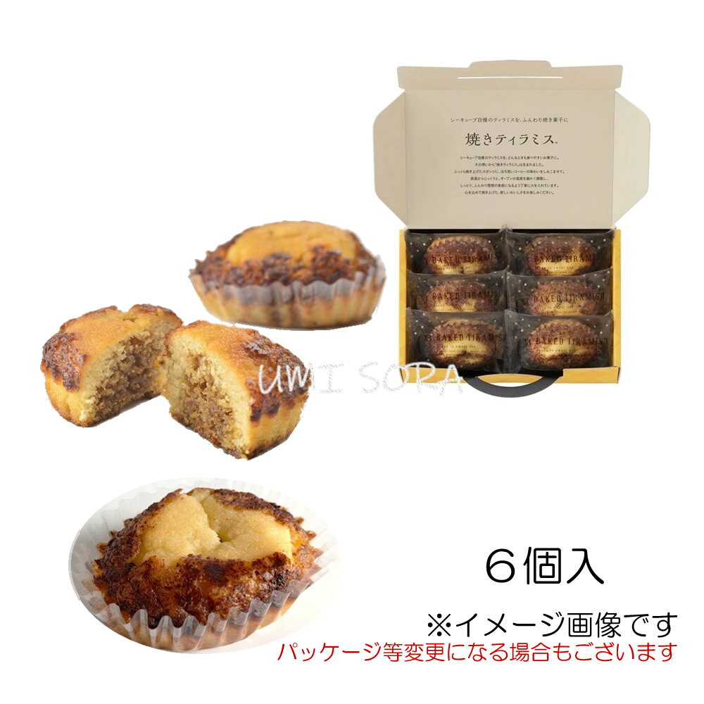 シーキューブ(C3)　焼きティラミス 6個入り