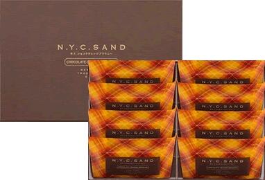 N.Y.オレンジショコラブラウニー（8個入）（ニューヨークキャラメルサンド）のサムネイル